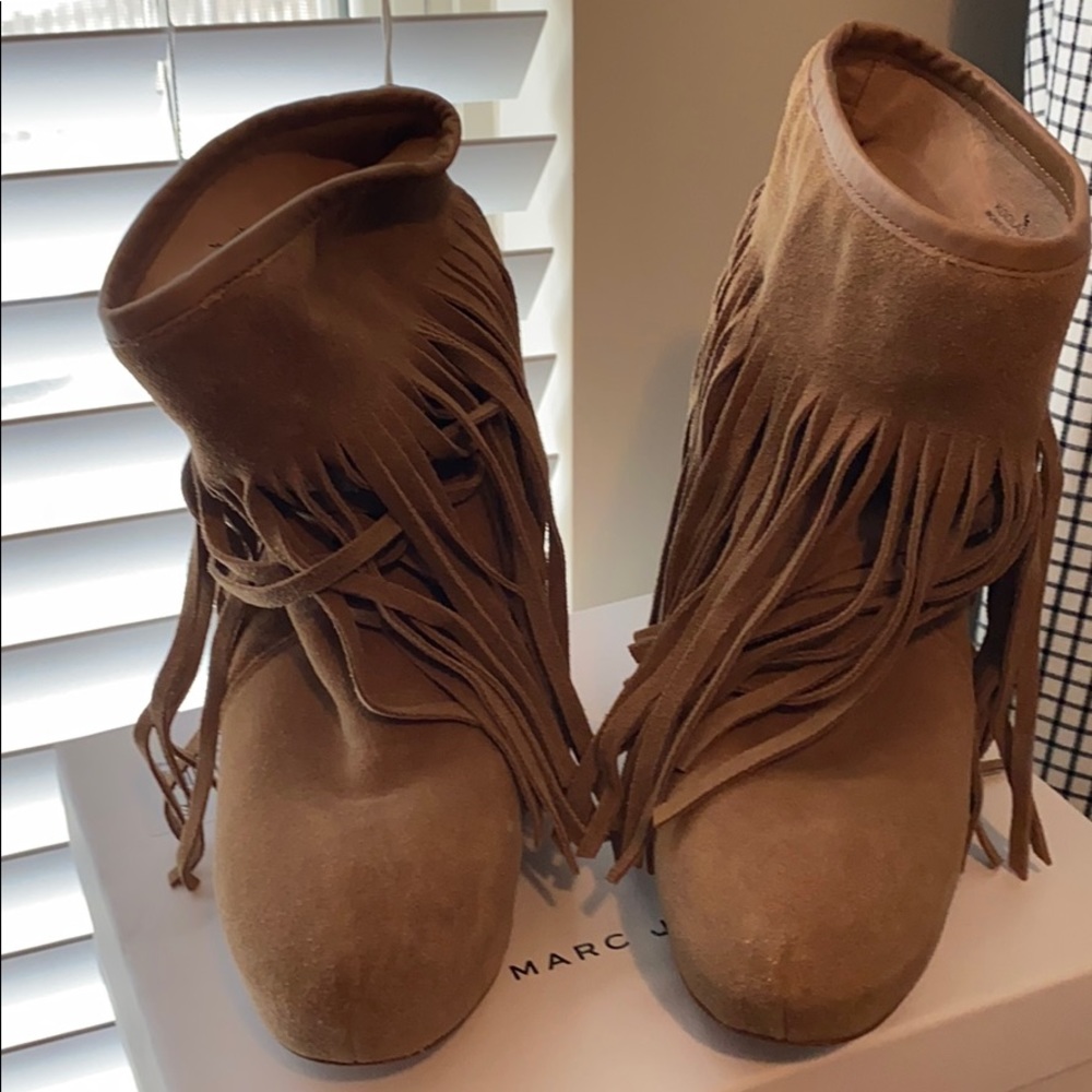 Wedge booties